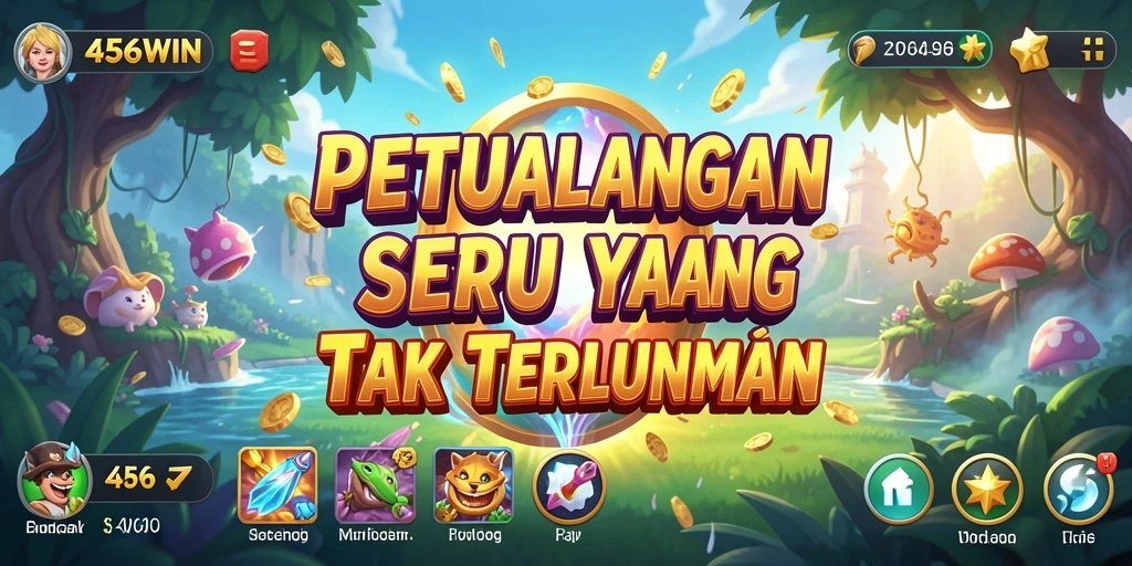 Tampilan gameplay seru di dunia petualangan 456WIN.