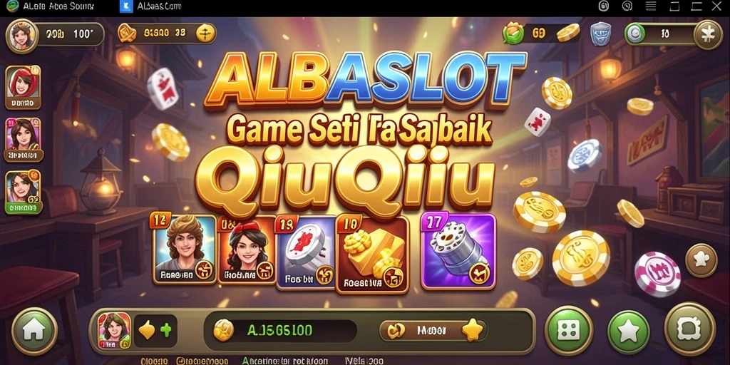 Menampilkan gameplay seru QiuQiu di ALBASLOT