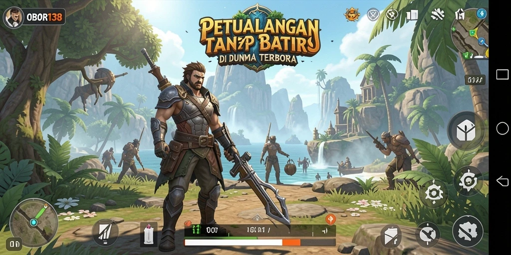 Gameplay OBOR138 yang menakjubkan dalam dunia terbuka.