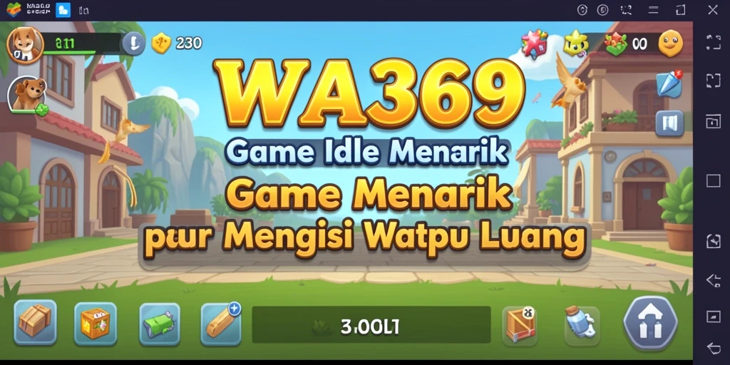 Tampilan screenshot WA369 menunjukkan gameplay santai yang mengasyikkan.